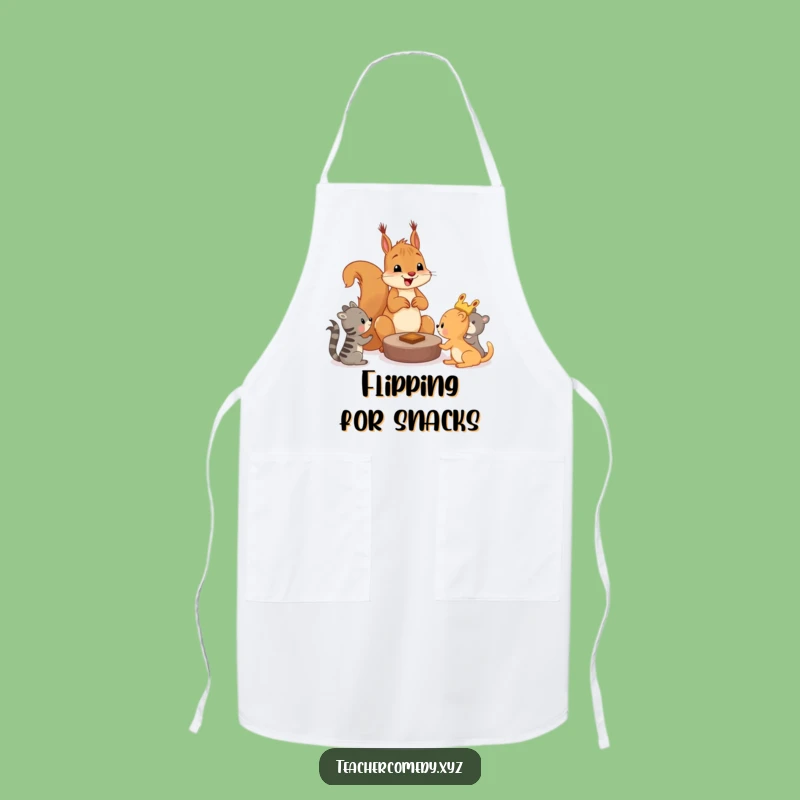 Funny Squirrel Game Apron, Hilarious Kitchen Fun For Playful Pals