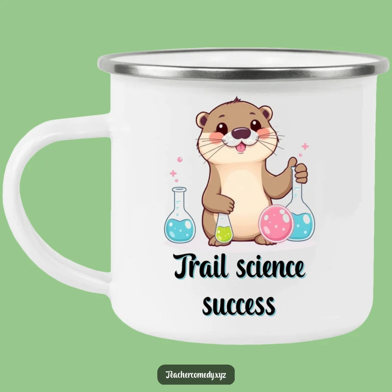 Funny Otter Camping Mug - Science Adventure Companion