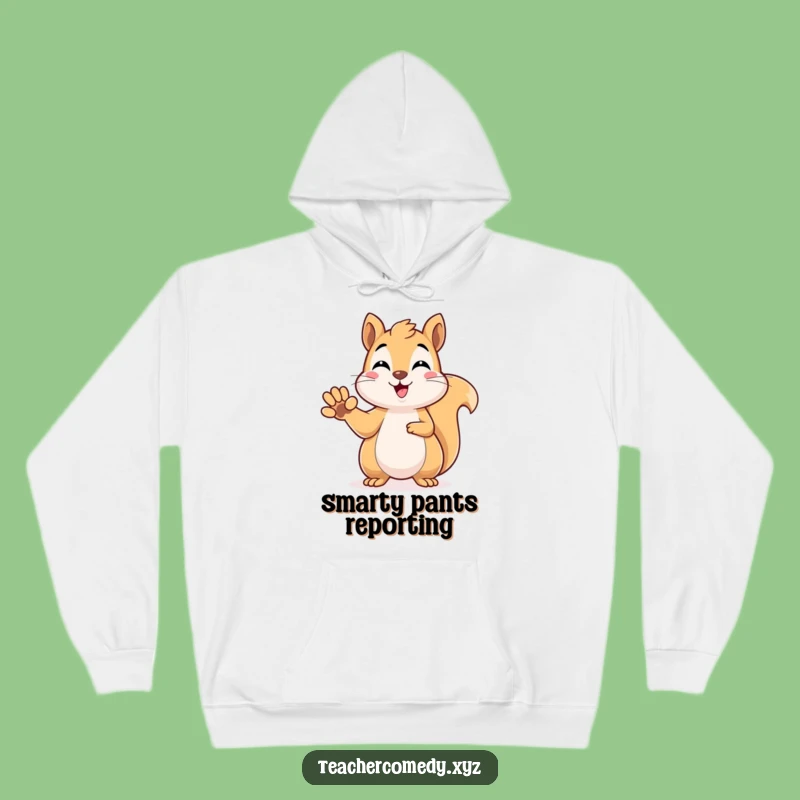 Cozy Funny Kawaii Squirrel Hoodie - Warmth for the Whiz Kid!