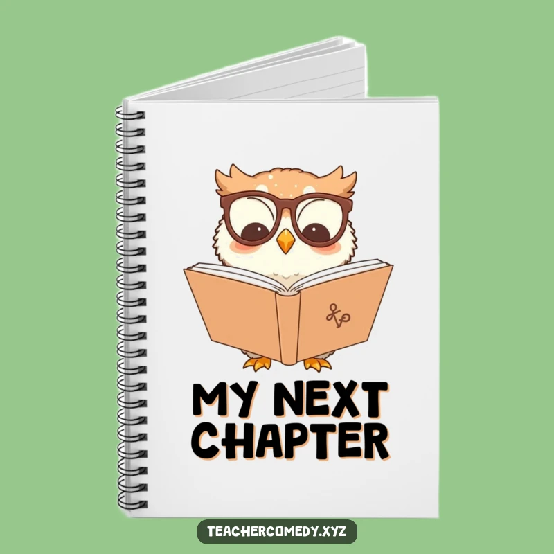 Funny Owl Reading Notebook: Jot Down Ideas, Your Perfect Gift!