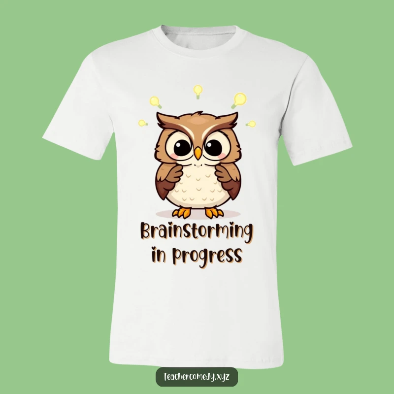 Funny Smart Owl T-Shirt - Brilliant Gift for Knowledge Seekers